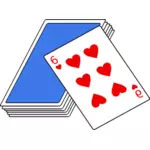 Cards vector illustration