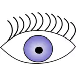 Grafica vettoriale occhio