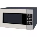 Microwave oven vektor grafis