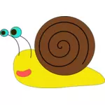 Vektor image av en snegl