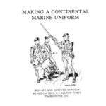 US Marine uniforme rendendo immagine vettoriale