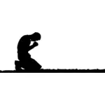 رجل يصلي