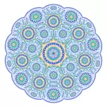Mandala symbole géométrique