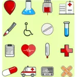 Medical icons package