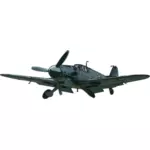 MESSERSCHMIDT Bf109G vliegtuig vector illustraties