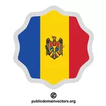 Moldovas flagg symbol