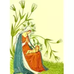 Heilige Mutter und Kind