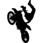 Motocross stunt artista intérprete o ejecutante