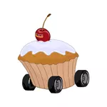 Muffin met wielen