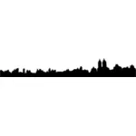 نيويورك سنترال بارك أفق صورة ظلية