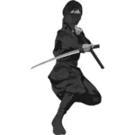 Naispuolinen ninja-agentti