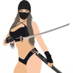Ragazza ninja