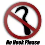 No hook sign