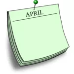 Nota mensual - abril