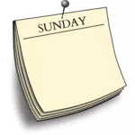 Sunday daily note