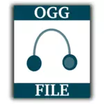 OGG bestandspictogram web vector