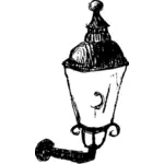 Stará lampa kreslení