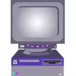 Kleurrijke computer