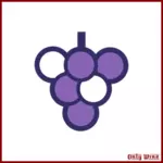 Simbolo del vino e dell'uva