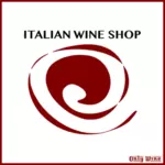 Símbolo de la tienda de vinos