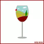 Image de grand verre de vin