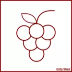 Symbole de raisins