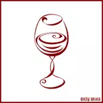 Kırmızı şarap simgesi görüntü