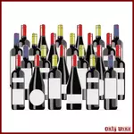 Image de différentes bouteilles de vin