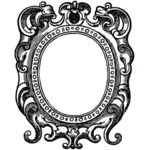 Vintage mirror frame