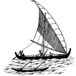 Barca cu furchet