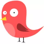 Rød birdie