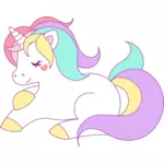 Pastell unicorn