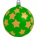 الكرة الخضراء مع النجوم