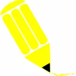 Yellow pencil clip art