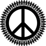 Persone e segno di pace