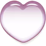 Pink shiny heart