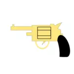 Gele pistool afbeelding