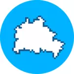 Pixel-Karte-logo