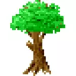 Simbol de copac pixel