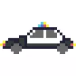 Auto della polizia di pixel art