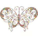 Farbige Deko Schmetterling