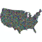 Polyprismatic US map