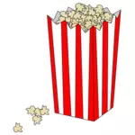 Film-Popcorn-Tüte-Vektor-Bild