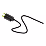 Power Cable Vector Image