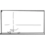 Blackboard vector drawing