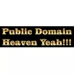 Domain publik emas