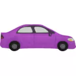 Purple automobile vector image
