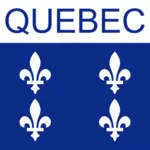 Desenho vetorial de símbolo Quebec