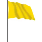 Yellow racing flag