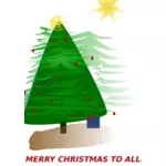 Christmas Card Vector Art